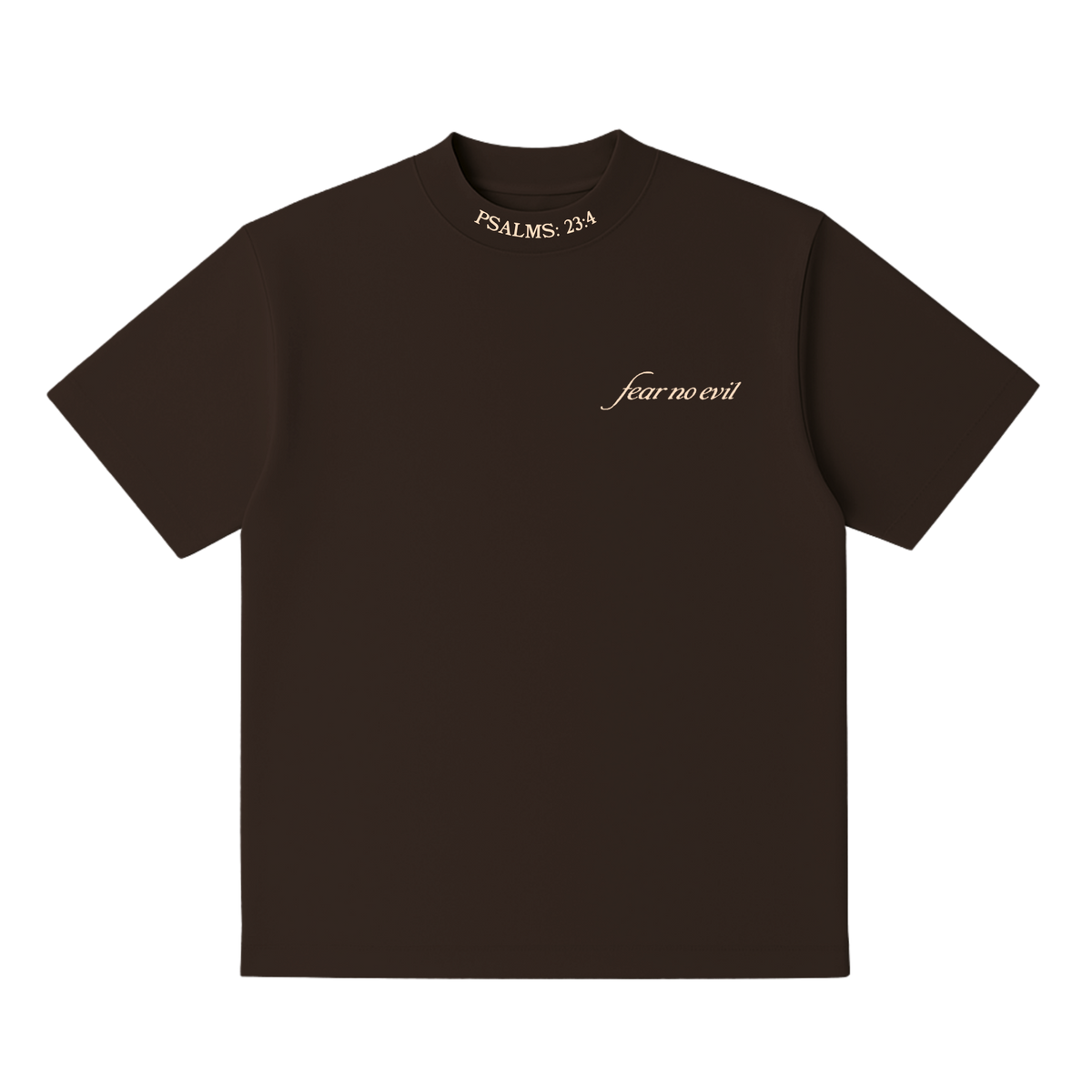 Fear No Evil Mockneck Tee