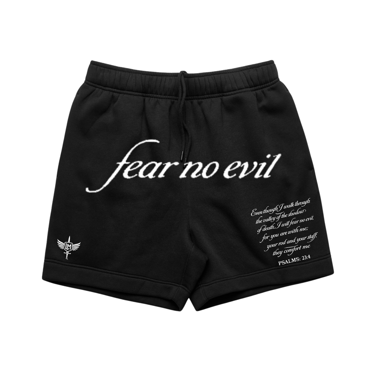 Fear No Evil Sweat Shorts