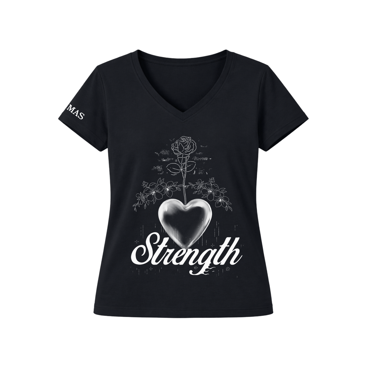 Strength V-Neck Tee