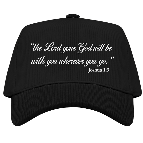Joshua 1:9 Corduroy Cap