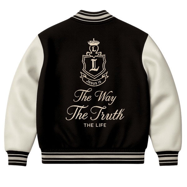 The Way The Truth Varsity Jacket