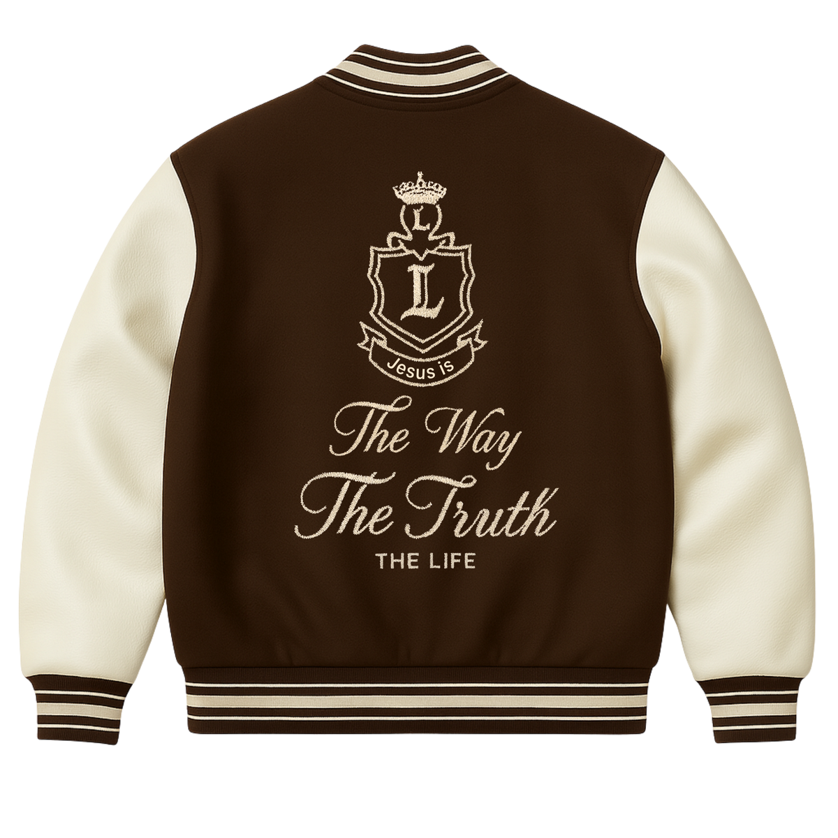 The Way The Truth Varsity Jacket