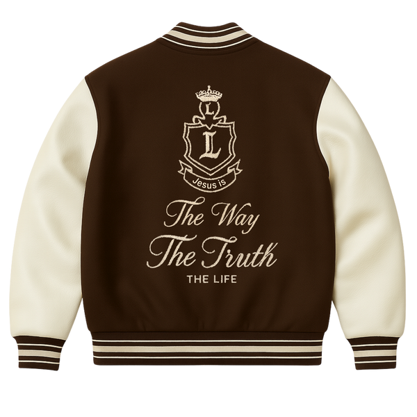 The Way The Truth Varsity Jacket