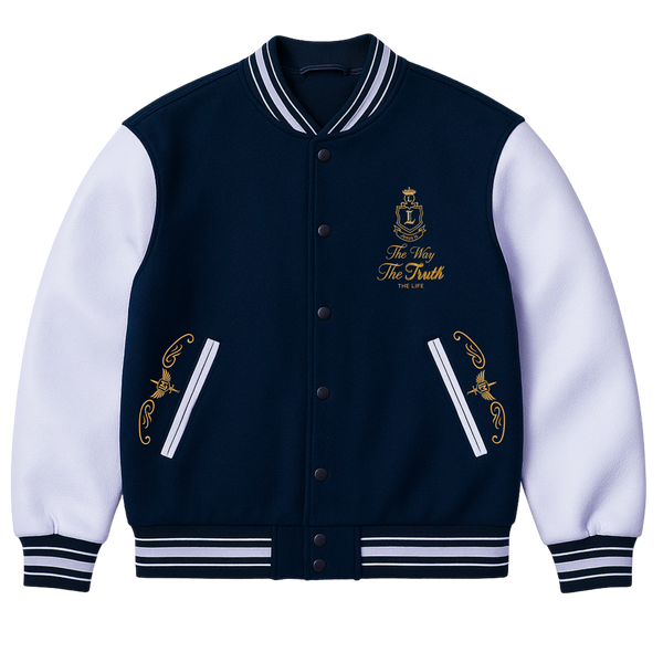 The Way The Truth Varsity Jacket