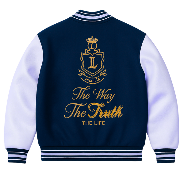 The Way The Truth Varsity Jacket