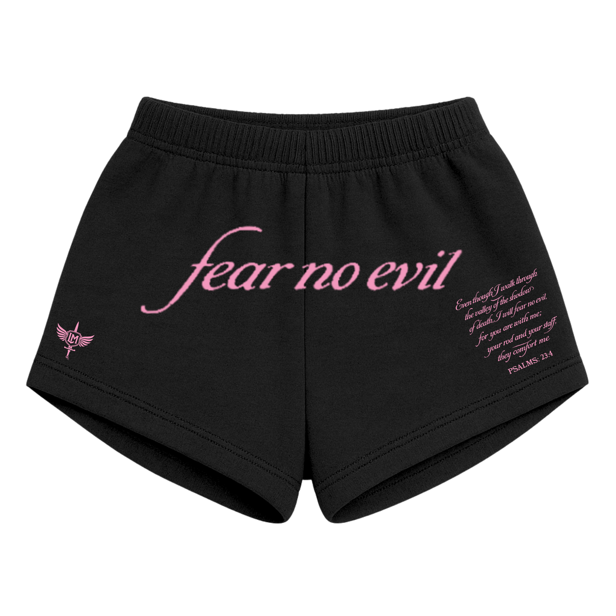 Fear No Evil Womens Sweat Shorts