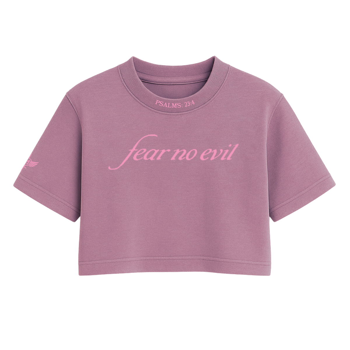 Fear No Evil Crop Tee