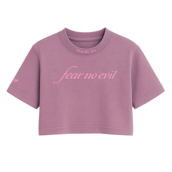 Fear No Evil Crop Tee