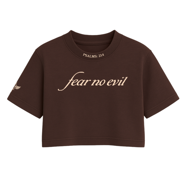 Fear No Evil Crop Tee