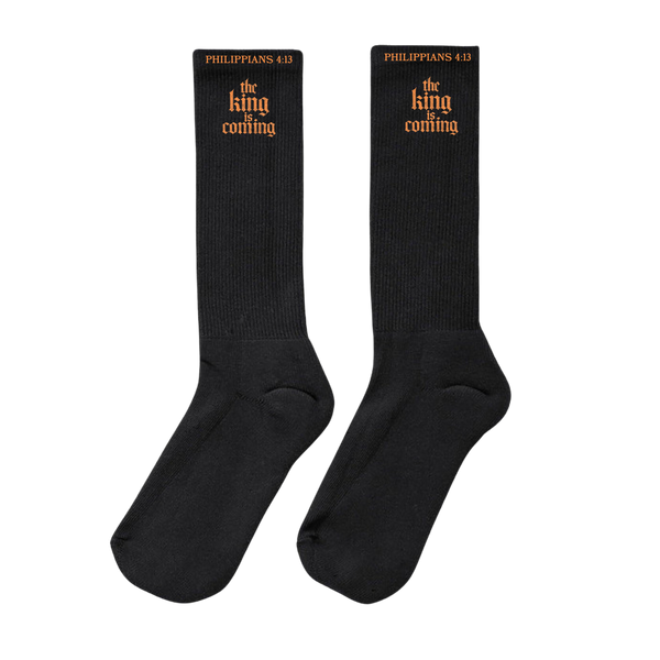 The King Is Coming Socks