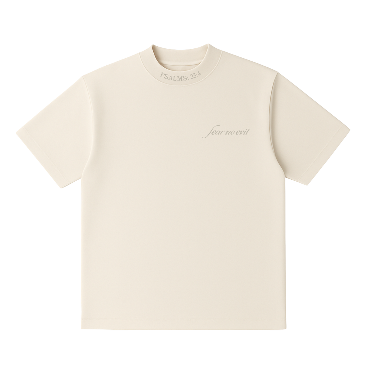 Fear No Evil Mockneck Tee
